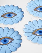 Image 2 of 3: Jonathan Adler Fleur Canape Plates, Set of 4