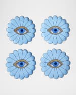 Image 3 of 3: Jonathan Adler Fleur Canape Plates, Set of 4