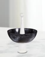 Image 1 of 4: Jonathan Adler Mustique Finial Bowl