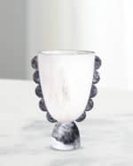 Image 1 of 4: Jonathan Adler Mustique Scalloped Urn