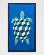Image 1 of 2: Jonathan Adler Turtle Beach Towel, 40" x 70"