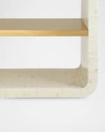 Image 3 of 4: Avalon Bone Etagere