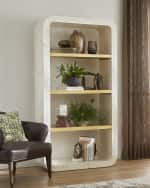 Image 4 of 4: Avalon Bone Etagere