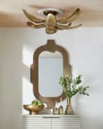 Image 2 of 5: Arteriors Farah 44" 8-Light Flush Mount