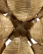 Image 5 of 5: Arteriors Farah 44" 8-Light Flush Mount