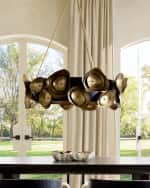 Image 2 of 5: Arteriors Gaia 50" 6-Light Chandelier