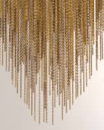 Image 3 of 5: Arteriors Heiress 48" 6-Light Linear Chandelier