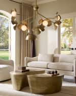 Image 2 of 5: Arteriors Generosa 57" 7-Light Chandelier