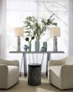 Image 3 of 5: Arteriors Heather 32" Table Lamp