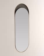 Image 2 of 3: Arteriors Inset 64" Long Wall Mirror