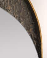 Image 3 of 3: Arteriors Inset 64" Long Wall Mirror