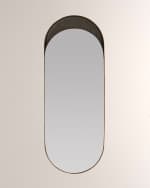 Image 1 of 3: Arteriors Inset 64" Long Wall Mirror