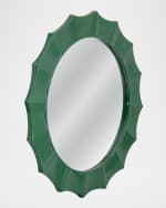 Image 2 of 4: Katherine Noble by BMC Green Altair 36" Wall Mirror
