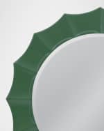 Image 3 of 4: Katherine Noble by BMC Green Altair 36" Wall Mirror