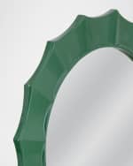 Image 4 of 4: Katherine Noble by BMC Green Altair 36" Wall Mirror
