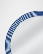 Image 3 of 4: Katherine Noble by BMC Blue Resin & Bone Wall Mirror, 40" Round