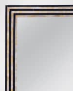 Image 3 of 4: Katherine Noble by BMC Stepford 44" Bone & Resin Wall Mirror