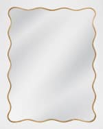 Image 1 of 5: Katherine Noble by BMC Hadar 50" Waved Wall Mirror