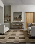 Image 2 of 4: Surya Rugs Folklore Hand-Knotted Rug, 6' x 9'