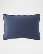 Image 1 of 2: Sherry Kline Home Wisteria Solid Boudoir Pillow, 13" x 19"