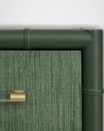 Image 5 of 7: Worlds Away Beckett 4-Drawer Chest, Green
