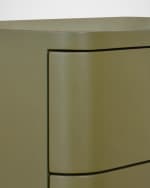 Image 4 of 5: Worlds Away Kilmer 6-Drawer Dresser, Olive