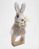 Image 1 of 2: Kim Seybert Easter Bunny Napkin Ring