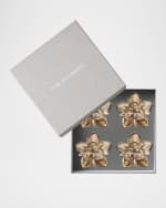 Image 4 of 4: Kim Seybert Beachcomber Napkin Rings, Set of 4