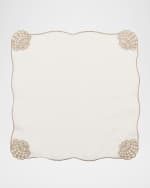 Image 1 of 2: Kim Seybert Beachcomber Linen Napkin