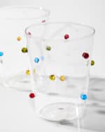Image 3 of 3: Neiman Marcus Colorful Beaded Tumblers, 12 oz. - Set of 2