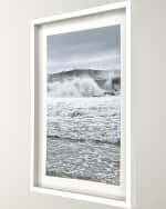 Image 2 of 3: "Cool Coastal II" Framed Giclee on Paper