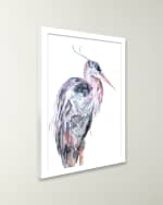 Image 2 of 2: RFA Fine Art "Heron No. 25" Framed Giclee by Elizabeth Becker