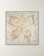 Image 1 of 2: RFA Fine Art "Gold Butterfly" Hand-Embellished Giclee by H. Scott