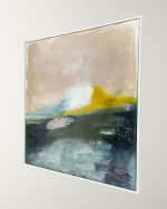 Image 2 of 2: "Blush and Bashful" Framed Giclee on Hand-Painted Canvas