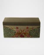 Image 2 of 6: Haute House Peacock Refined Simplicity Storage Bench