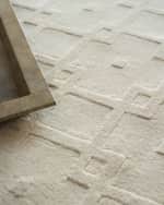Image 5 of 8: Exquisite Rugs Camora Hand-Loomed Beige Rug, 4' x 6'