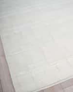 Image 3 of 9: Exquisite Rugs Camora Hand-Loomed White Rug, 12' x 15'
