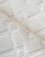 Image 4 of 9: Exquisite Rugs Camora Hand-Loomed White Rug, 12' x 15'