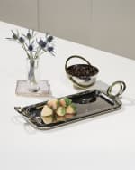 Image 2 of 3: ANNA New York Ring Rectangle Small Serving Tray