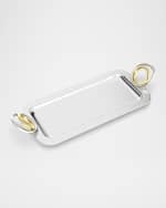 Image 1 of 3: ANNA New York Ring Rectangle Small Serving Tray