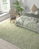 Image 8 of 9: Jazmin Hand-Tufted Rug, 9' x 12'