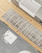 Image 7 of 7: Nirvaan Hand-Tufted Runner, 3' x 8'
