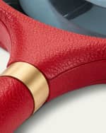 Image 3 of 3: Assouline Archival Leather Magnifying Glass