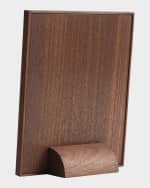 Image 4 of 5: Assouline Heritage Leather Picture Frame, 5" x 7"
