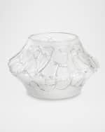 Image 1 of 2: Lalique Caldera Small Vase Votive