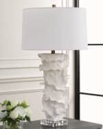 Image 2 of 3: The Uttermost Co Wisp 33" Table Lamp