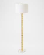 Image 4 of 4: Couture Lamps Bamboo 63" Floor Lamp