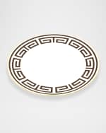 Image 2 of 4: GINORI 1735 Labirinto Ebano Charger Plate