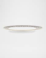 Image 3 of 4: GINORI 1735 Labirinto Ebano Charger Plate
