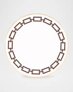 Image 1 of 4: GINORI 1735 Catene Ebano Charger Plate